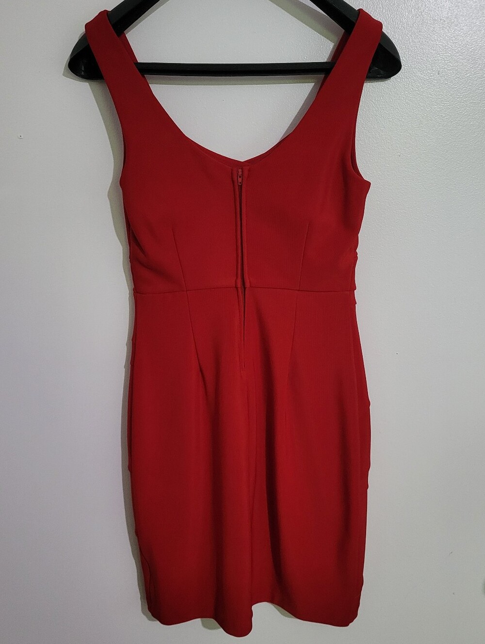 Ruby Rox Red Bodycon Mini Dress Size 11 - Picture 6 of 7